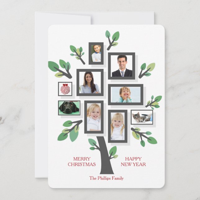 Multi-Photo Holiday Card (Front)