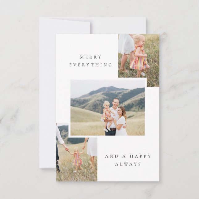 MULTI-PHOTO HOLIDAY CARD (Front)