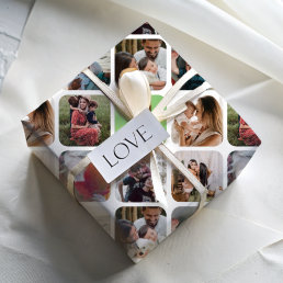 Multi Photo Instagram square  Wrapping Paper