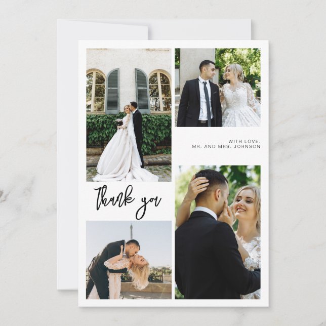 Multi Photo Thank You Card (Front)