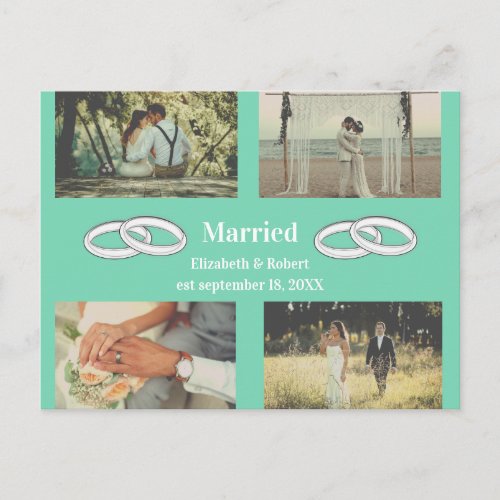 Multi Photo wedding family gift 