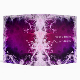Multi Pink Abstract Floral Keepsake Binder