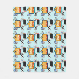 Multi Platform Video Game Fleece Blanket