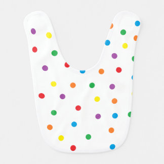 Multi Polka Dotted Bib