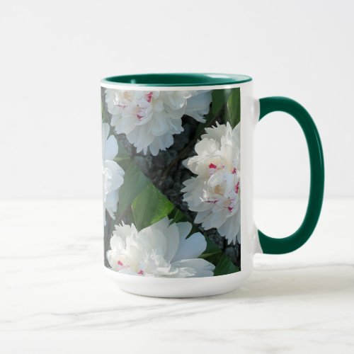 Multi Precious Peony Mug