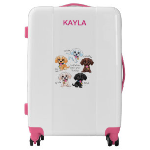 MULTI-PUPPY KIDS PERSONALIZED  LUGGAGE