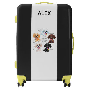 MULTI-PUPPY KIDS PERSONALIZED LUGGAGE