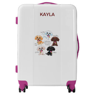 MULTI-PUPPY KIDS PERSONALIZED  LUGGAGE