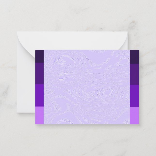 Multi Purple Note Cards (Front)