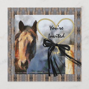 MULTI PURPOSE Country Horse Invitation