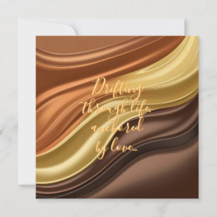 Multi purpose flat card in stylish graphic