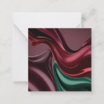 Multi purpose note card in stylish graphic