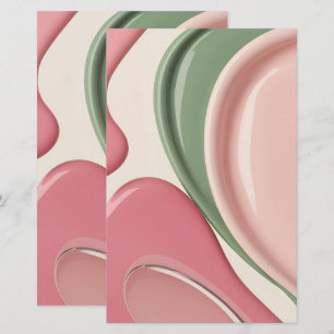 Multi purpose stationery paper in stylish graphic
