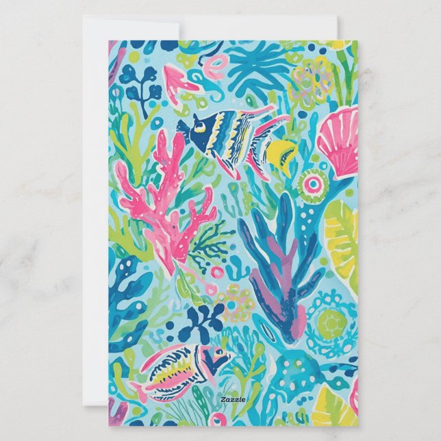 Multi purpose stationery paper in stylish graphic (Back)