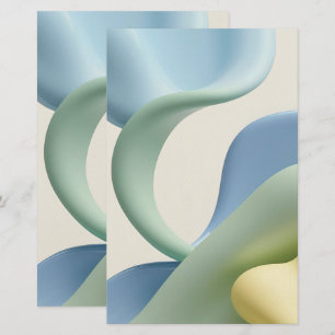 Multi purpose stationery paper in stylish graphic