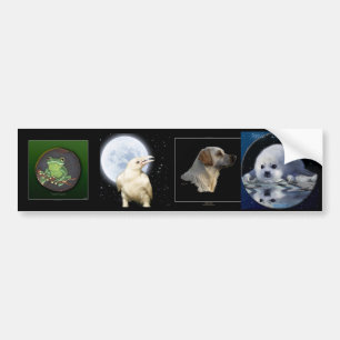 Multi-stickers I ANIMAL Set Bumper Sticker