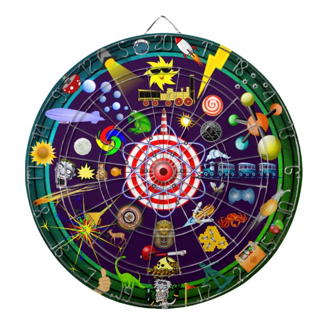 Multi-Target Carnival Games Dartboard (Front)