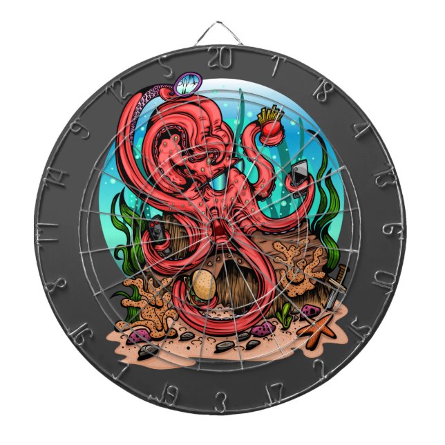 Multi Task Octopus Dart Board (Front)