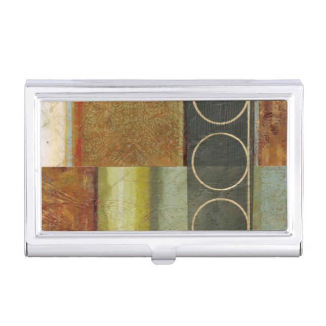 Multi-textured Abstract Painting by Vision Studio Case For Business Cards (Front)
