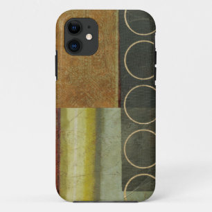 Multi-textured Abstract Painting by Vision Studio iPhone 11 Case