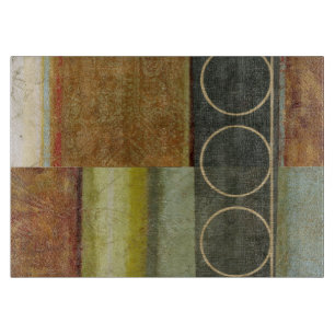 Multi-textured Abstract Painting by Vision Studio Cutting Board