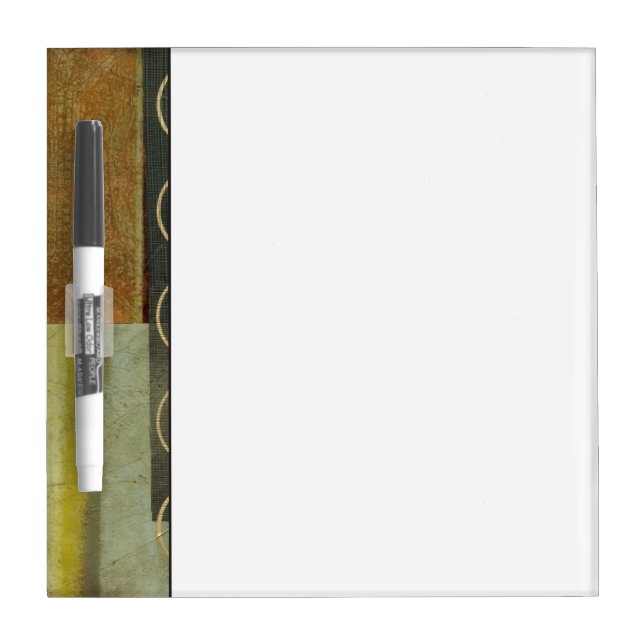Multi-textured Abstract Painting by Vision Studio Dry-Erase Board (Front)
