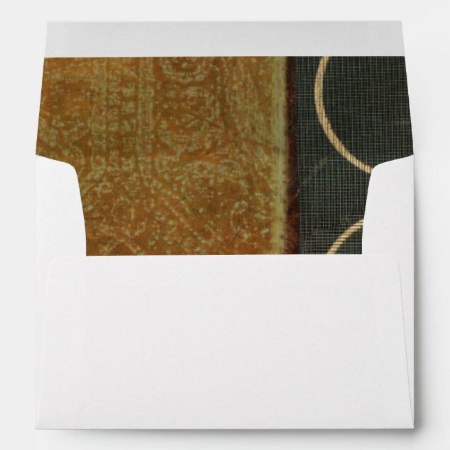 Multi-textured Abstract Painting by Vision Studio Envelope (Back (Bottom))