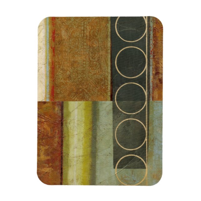 Multi-textured Abstract Painting by Vision Studio Magnet (Vertical)