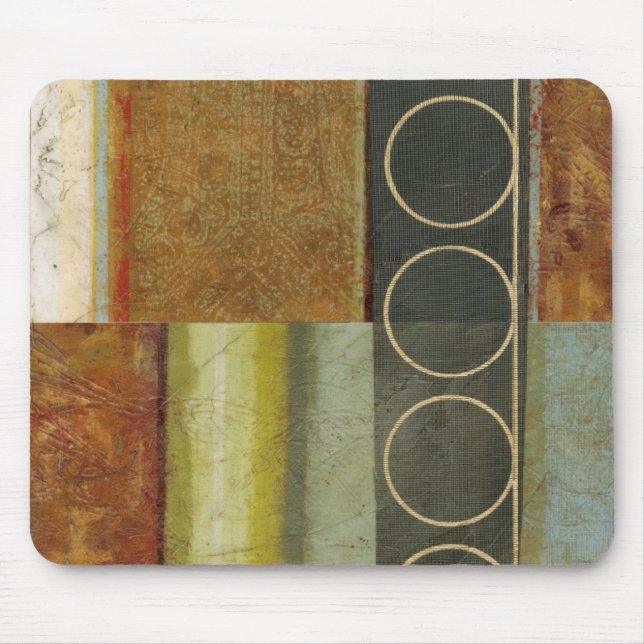 Multi-textured Abstract Painting by Vision Studio Mouse Pad (Front)