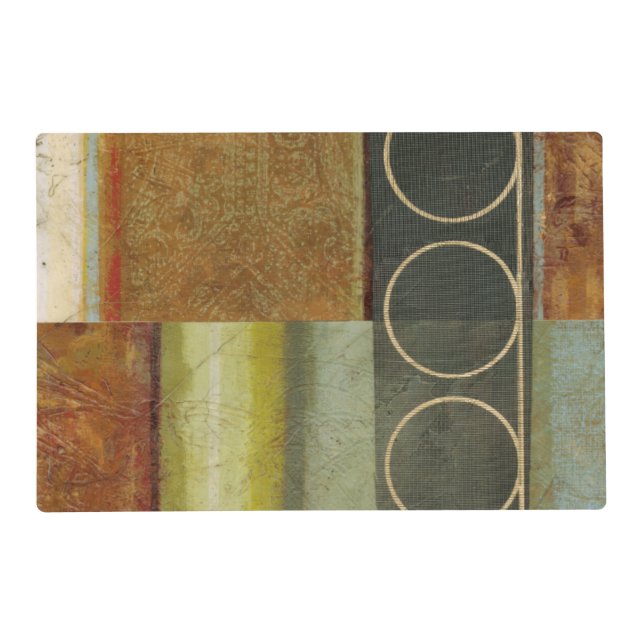 Multi-textured Abstract Painting by Vision Studio Placemat (Front)