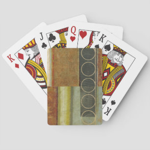 Multi-textured Abstract Painting by Vision Studio Poker Cards
