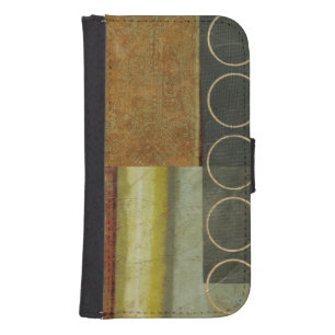 Multi-textured Abstract Painting by Vision Studio Phone Wallet
