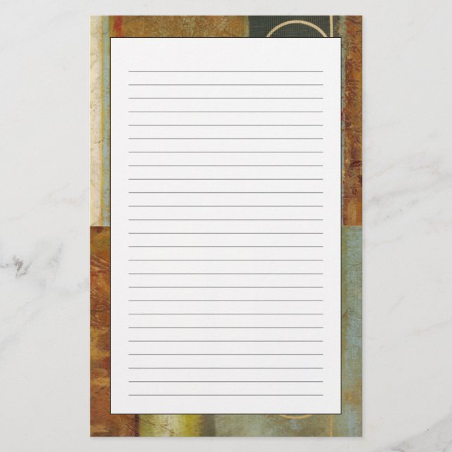 Multi-textured Abstract Painting by Vision Studio Stationery (Front)