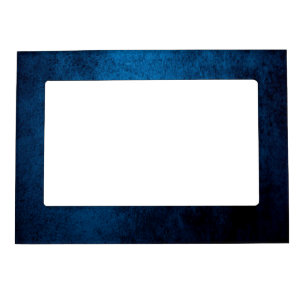 Multi tone blue, dark blue, light blue magnetic frame