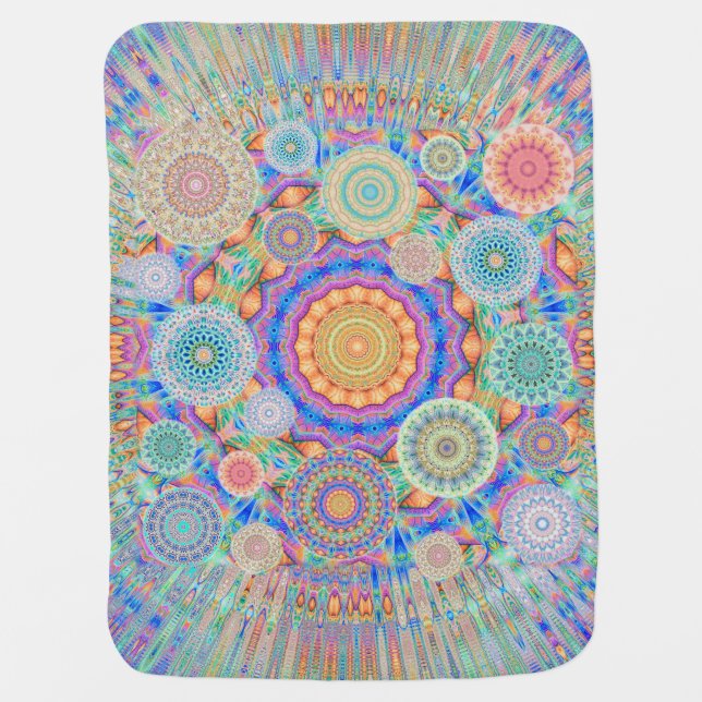 Multi Verse Baby Blanket (Front)