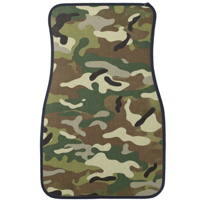 Multicam Tactical Camouflage Pattern Car Floor Mat (Front)