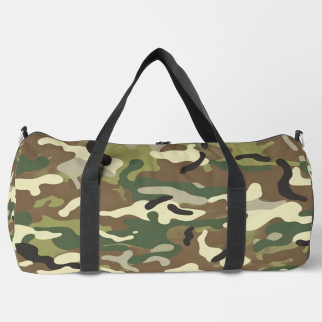 Multicam Tactical Camouflage Pattern Duffle Bag (Front)
