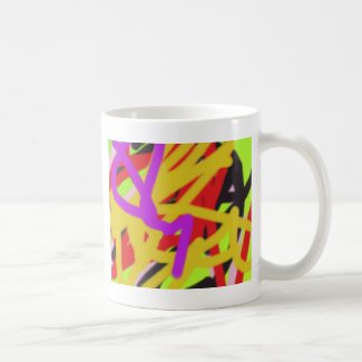 multicolor 2638 abstract art coffee mug