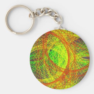 multicolor 74883 abstract art keychain