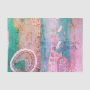 Multicolor Abstract Art Tissue Paper