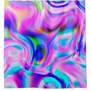 Multicolor abstract background. Colorful pattern. Shower Curtain