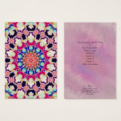 Multicolor Abstract Kaleidoscope Mandala (Front & Back)
