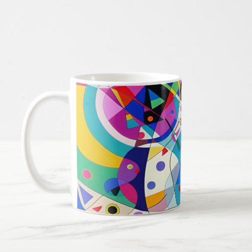 Multicolor Abstract Modern Art Design 009 Coffee Mug