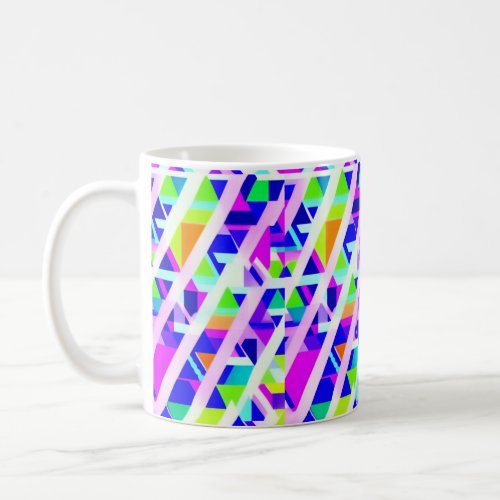Multicolor Abstract Modern Art Design Coffee Mug