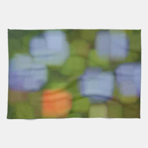 Multicolor Abstract Painting Towel