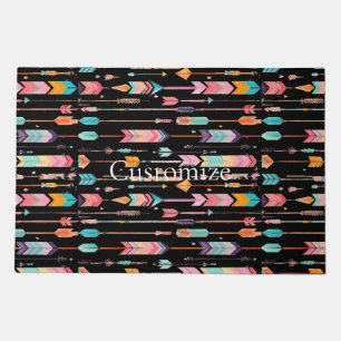 Multicolor Arrow Pattern Thunder_Cove Doormat