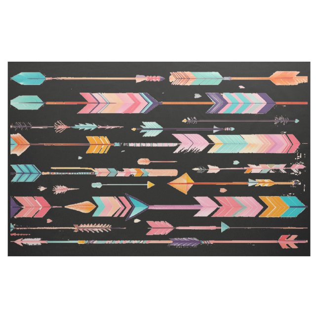 Multicolor Arrow Pattern Thunder_Cove  Fabric (Yard)