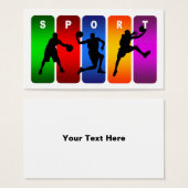 Multicolor Basketball Emblem (Front & Back)