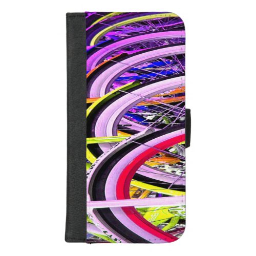 Multicolor Bicyles Artistic and Fun Phone Case