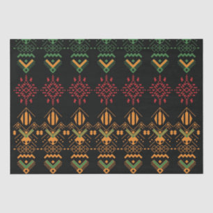 Multicolor Black History Month Geography   Tissue Paper